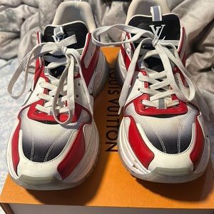 Pre Owned Louis Vuitton Sneakers Size 7 1/2